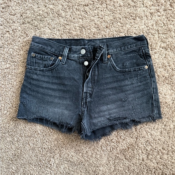 Levi's Pants - Levi’s Black Denim Shorts